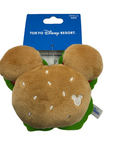 Mickey burger magnet tokyo - burger,